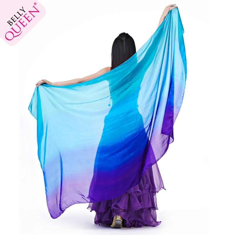 Dancewear Silk Belly Dance Veil For Women 200 cm*110cm